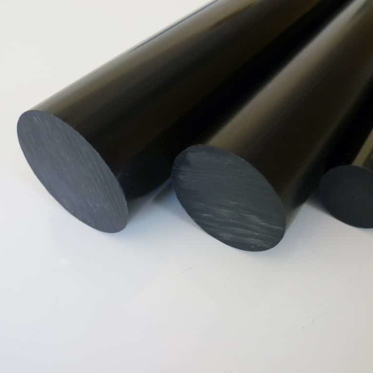 Kunststoff PVC Schwarz Ø 10 mm