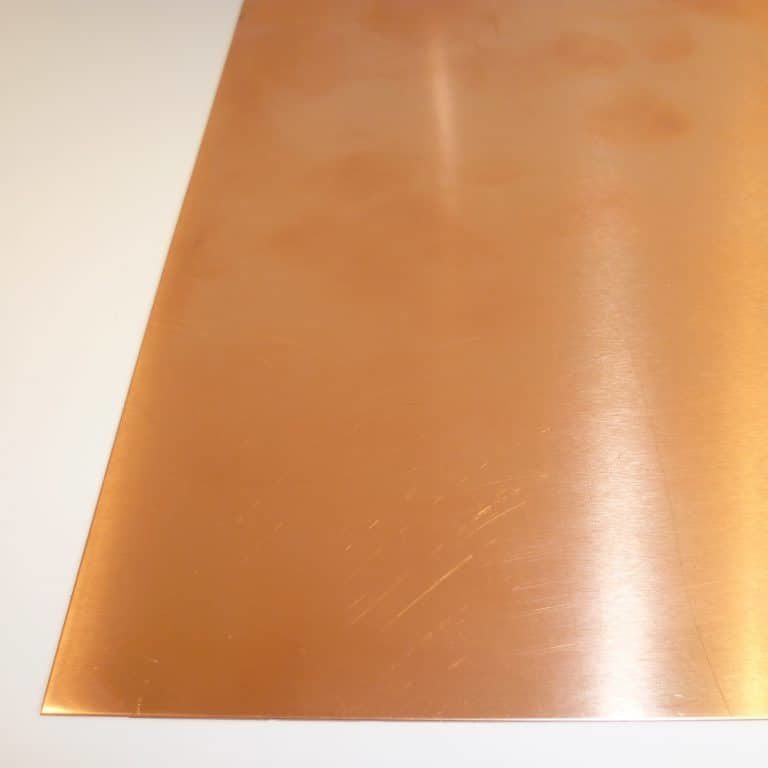 180,63€/m² Kupferblech 0,8 mm 200 x 400 x 0,8 mm Kupfer Platte 