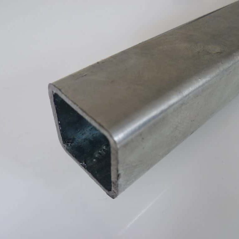 Stahl Quadratrohr verzinkt 25x25x2 mm