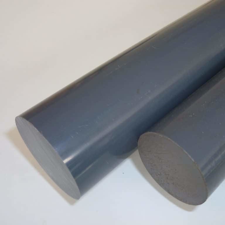 Rundstab PVC Rundmaterial Polyvinylchlorid hart Halbzeuge PVC-Stangen Ø 15